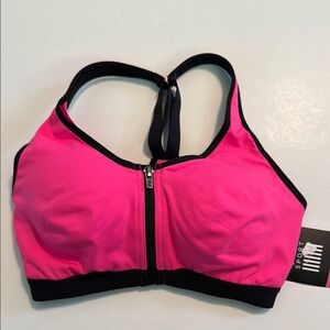 NWT Victoria’s Secret VSX Knockout Hot Pink Active Sports Bra 32D